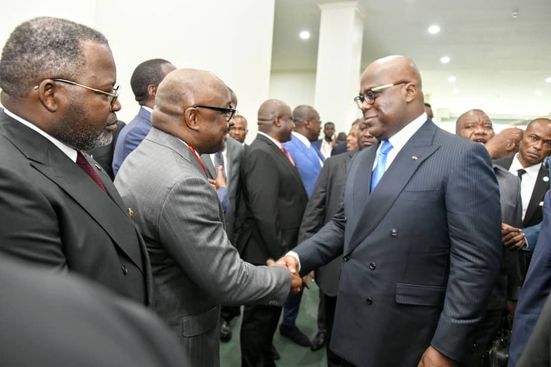 Cérémonie de l'inauguration du nouveau siège de l'inspection Général des Finances construit par la société HONG FENG SARL