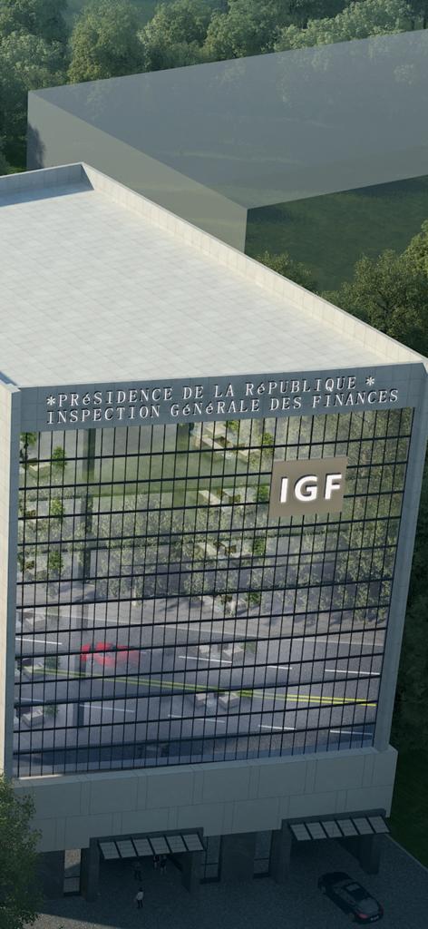 projet de construction du bâtiment administratif de l'inspection générale des Finances